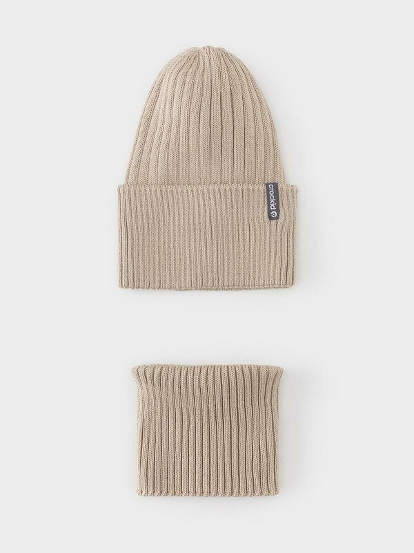 комплект дет (шапка, шарф-снуд)